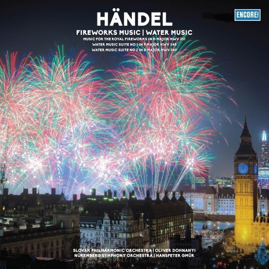 LP HANDEL "Fireworks Music / Water Music" цена и информация | Vinüülplaadid, CD, DVD | hansapost.ee