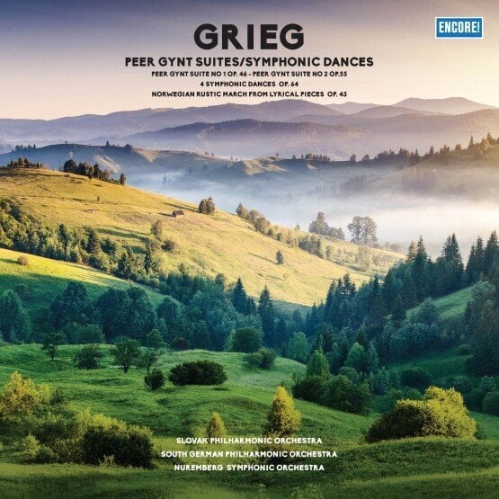 Vinüülplaat GRIEG "Peer Gynt Suites / Symphonic Dances" hind ja info | Vinüülplaadid, CD, DVD | hansapost.ee