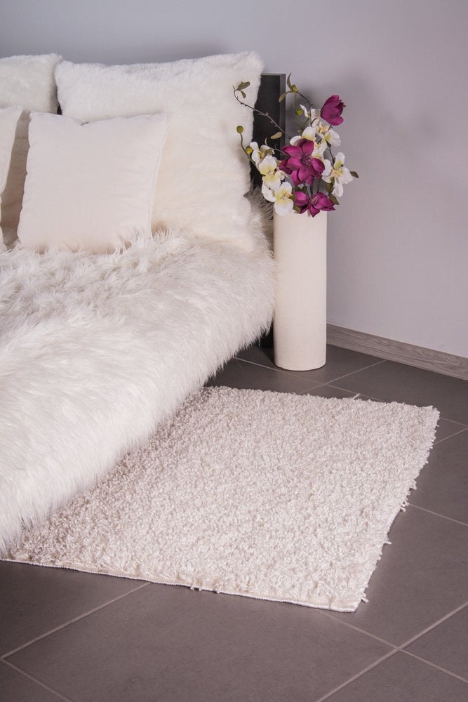 Vaip Shaggy White, 80 x 150 cm цена и информация | Vaibad | hansapost.ee