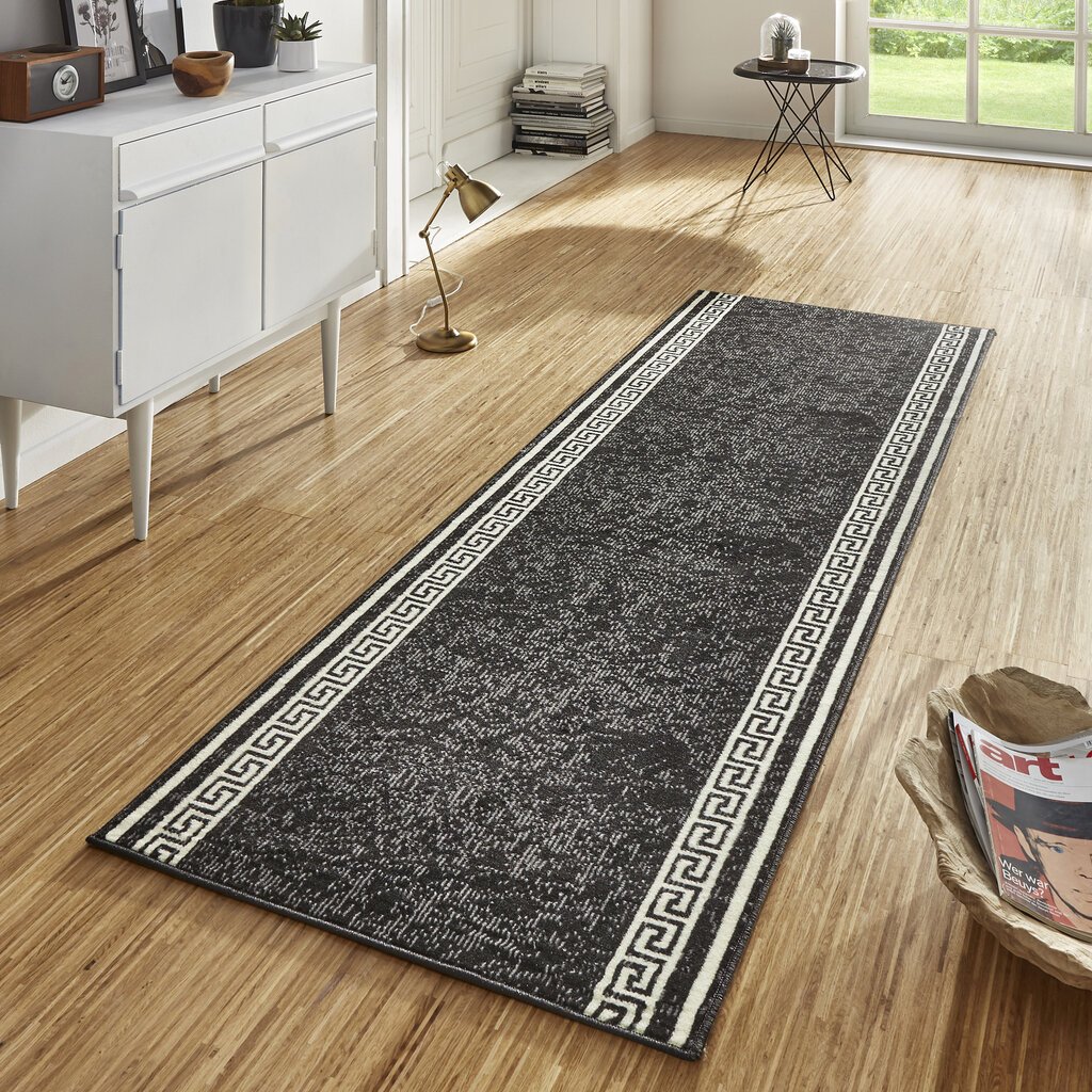 Vaip Hanse Home Basic Casa Black, 80x250 cm цена и информация | Vaibad | hansapost.ee