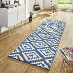 Ковровая дорожка Hanse Home Basic Nordic Blue, 80x400 см   цена и информация | Ковры | hansapost.ee