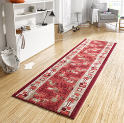 Vaip Hanse Home Basic Cube Red, 80x450 cm hind ja info | Vaibad | hansapost.ee