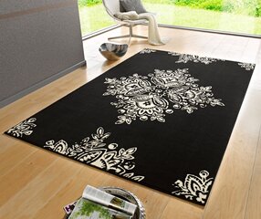 Vaip Hanse Home Gloria Blossom Black Cream, 120x170 cm hind ja info | Vaibad | hansapost.ee