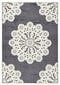 Vaip Hanse Home Gloria Lace Grey Cream, 80x150 cm hind ja info | Vaibad | hansapost.ee