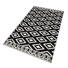 Vaip Hanse Home Gloria Ethno Black Cream, 80x200 cm hind ja info | Vaibad | hansapost.ee