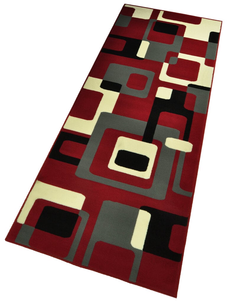 Vaip Hanse Home Hamla Retro Red Grey Black, 160x230 cm hind ja info | Vaibad | hansapost.ee