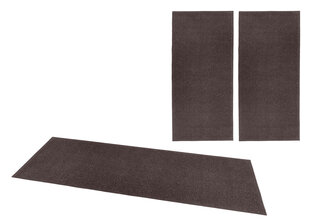 Vaipade komplekt Hanse Home Pure Anthracite, 3-osaline price and information | Vaibad | hansapost.ee