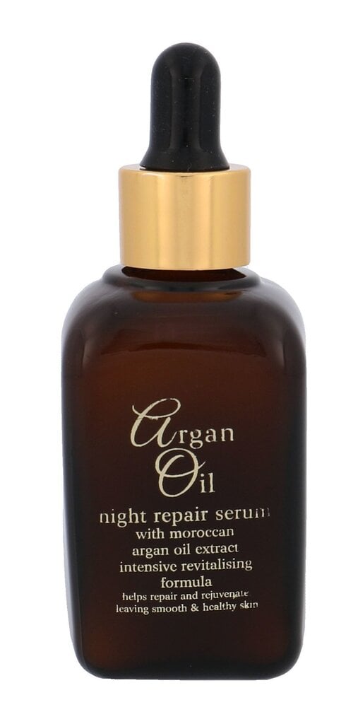 Ööseerum Xpel Argan Oil Night Repair 50 ml цена и информация | Näoõlid, ampullid ja seerumid | hansapost.ee