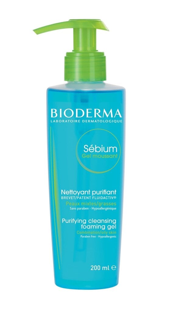 Puhastav näogeel Bioderma Sebium 200 ml hind ja info | Näopuhastusvahendid | hansapost.ee
