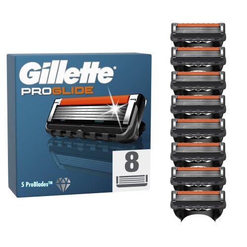 Raseerimisterad Gillette Fusion Proglide, 8 tk hind ja info | Raseerimisvahendid | hansapost.ee