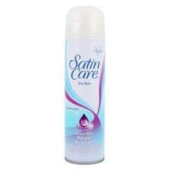 Raseerimisgeel Gillette Satin Care Dry Skin naistele 200 ml цена и информация | Средства для бритья и косметика | hansapost.ee