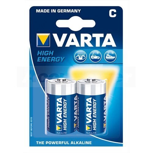 Varta High Energy C elemendid, 2 tk. hind ja info | Patareid | hansapost.ee