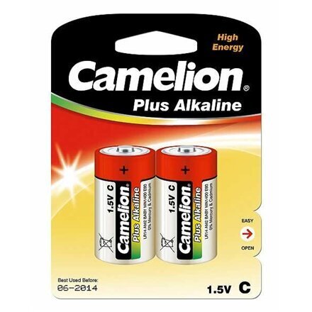 Camelion patareid Plus Alkaline, C/LR14, 2 tk цена и информация | Patareid | hansapost.ee