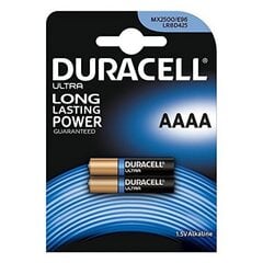 Patareid Duracell Ultra LONG, 2 tk hind ja info | Duracell Elektriseadmed | hansapost.ee