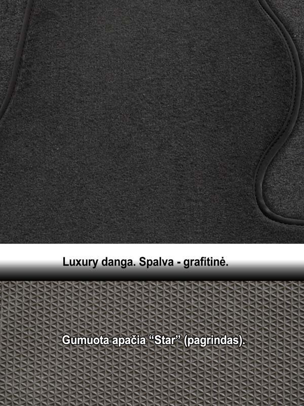 ARS DODGE STRATUS 2000-2005 (coupe) /14\1 Luxury hind ja info | Tekstiilmatid | hansapost.ee