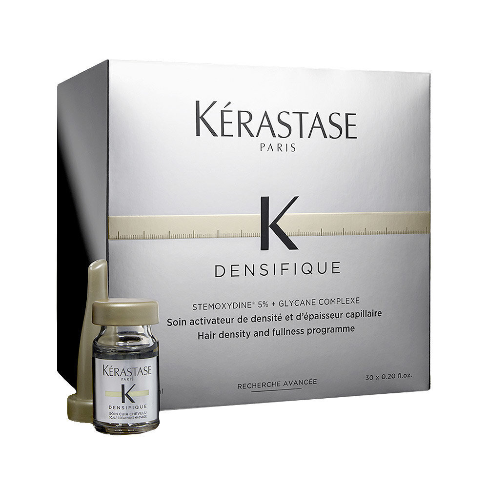 Ampullid väljalangevatele juustele Kerastase Densifique Femme 30 x 6 ml цена и информация | Juuksemaskid, õlid ja seerumid | hansapost.ee