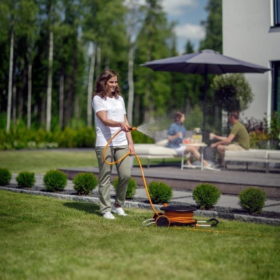 Kastmisvoolikukäru Fiskars Waterwheel L 30m hind ja info | Niisutussüsteemid, kastmisvoolikud ja kastekannud | hansapost.ee