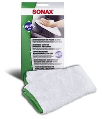 Mikrokiudlapp SONAX, polstri ja naha puhastamiseks hind ja info | Auto puhastuslapid | hansapost.ee