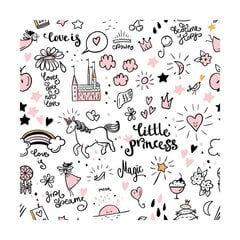 Laste tapeet Little Princess 168001 цена и информация | Обои | hansapost.ee