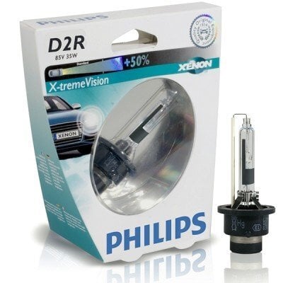 Autopirn Philips Xenon D2R X-TREMEVISION +50% 4800k цена и информация | Autopirnid | hansapost.ee