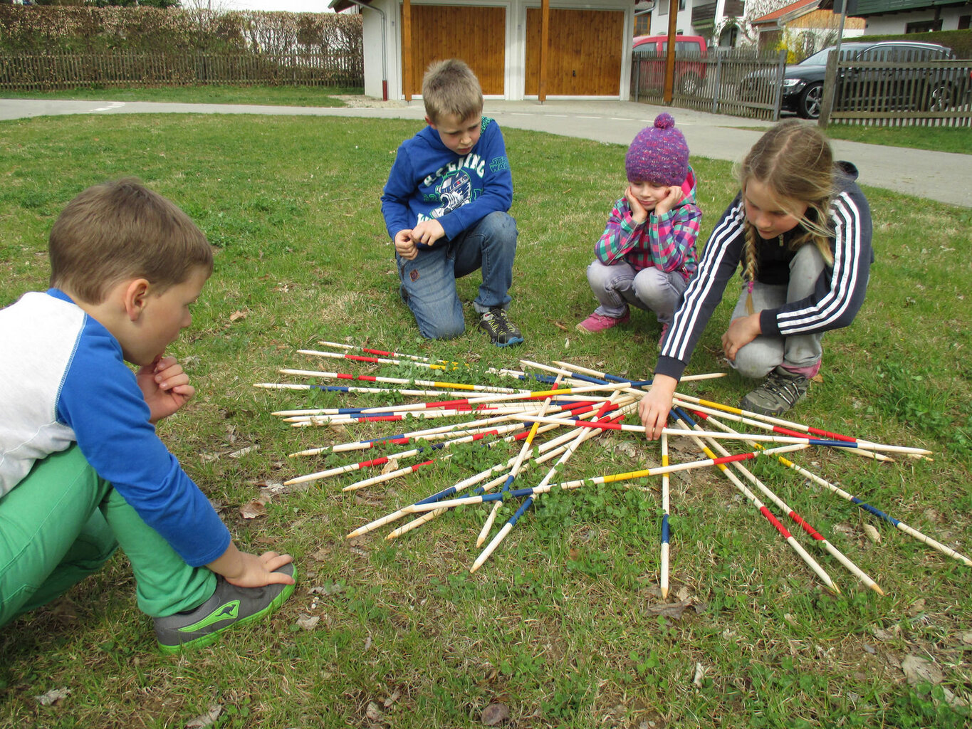 Mäng Mikado Schildkrot Garden Mikado/Giant Mikado цена и информация | Ranna- ja õuemänguasjad | hansapost.ee