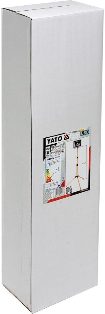 Prožektor LED 30W + teleskoopalus Yato YT-81810 hind ja info | Aiavalgustid ja õuevalgustid | hansapost.ee