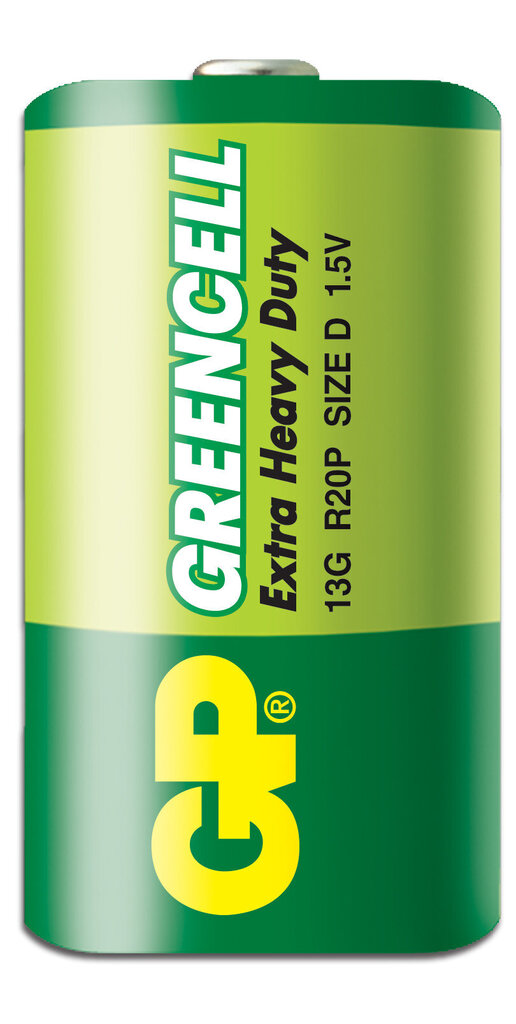 GP Greencell patarei R20 (D) hind ja info | Patareid | hansapost.ee