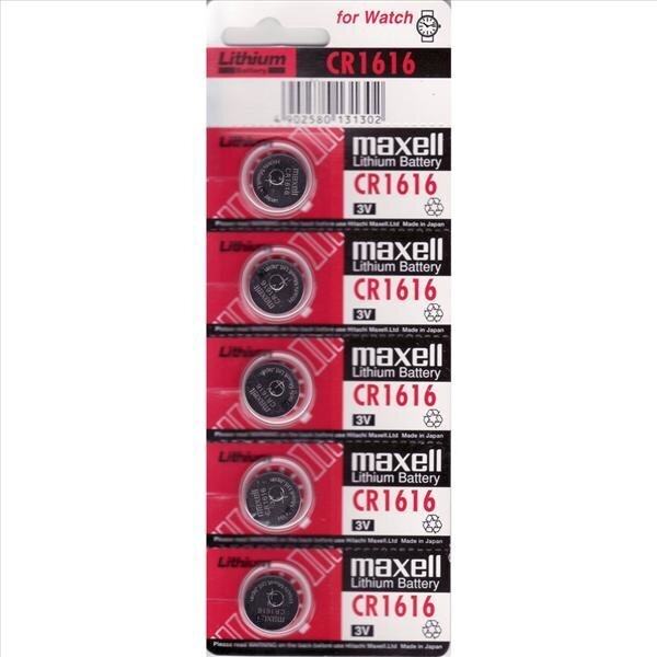 Patarei Maxell CR1616, 5 tk hind ja info | Patareid | hansapost.ee