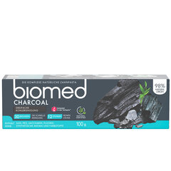 Valgendav hambapasta Biomed Charcoal Complete Care Triple Whitening Natural 100 g hind ja info | Hambaharjad, hampapastad ja suuloputusvedelikud | hansapost.ee