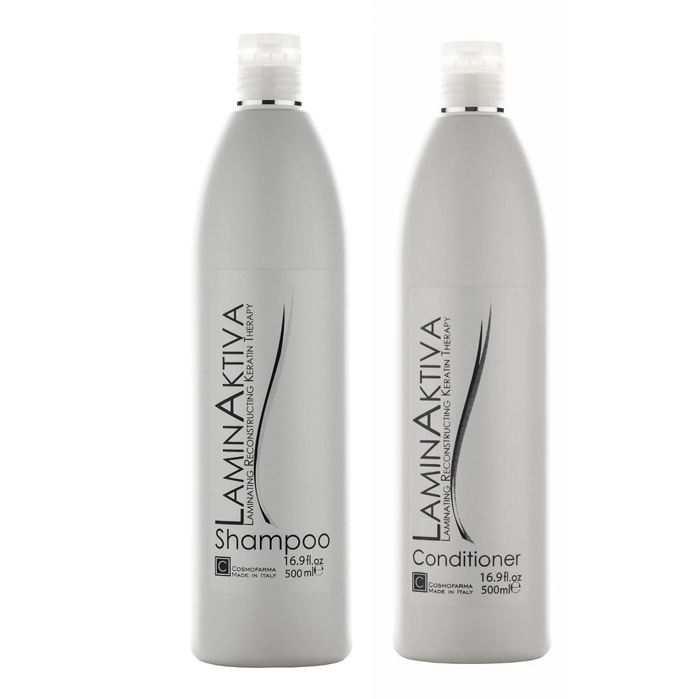 Juuksehooldus komplekt keratiiniga Cosmofarma Laminaktiva 500 ml + 500 ml цена и информация | Šampoonid | hansapost.ee