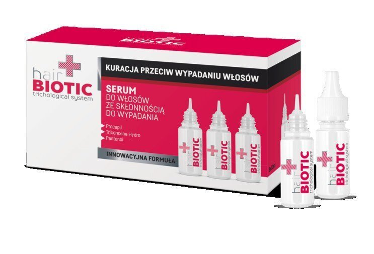 Juuste väljalangemise vastane seerum Chantal Hair Biotic 8 x 10 ml hind ja info | Juuksemaskid, õlid ja seerumid | hansapost.ee