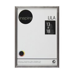 Pildiraam LILA 13x18 cm, hõbedane hind ja info | Pildiraamid | hansapost.ee