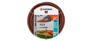 Voolik Gardena Comfort Flex 50 m, 19 mm (3/4"), must/oranž hind ja info | Niisutussüsteemid, kastmisvoolikud ja kastekannud | hansapost.ee