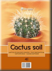 Почва для кактусов, 4л цена и информация | Грунт, торф, компост | hansapost.ee
