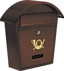 Postkast 380x320x105 mm Vorel 78587, pruun hind ja info | Postkastid ja majanumbrid | hansapost.ee