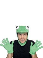  Маска Лягушки с перчатками цена и информация | Костюмы и маски | hansapost.ee