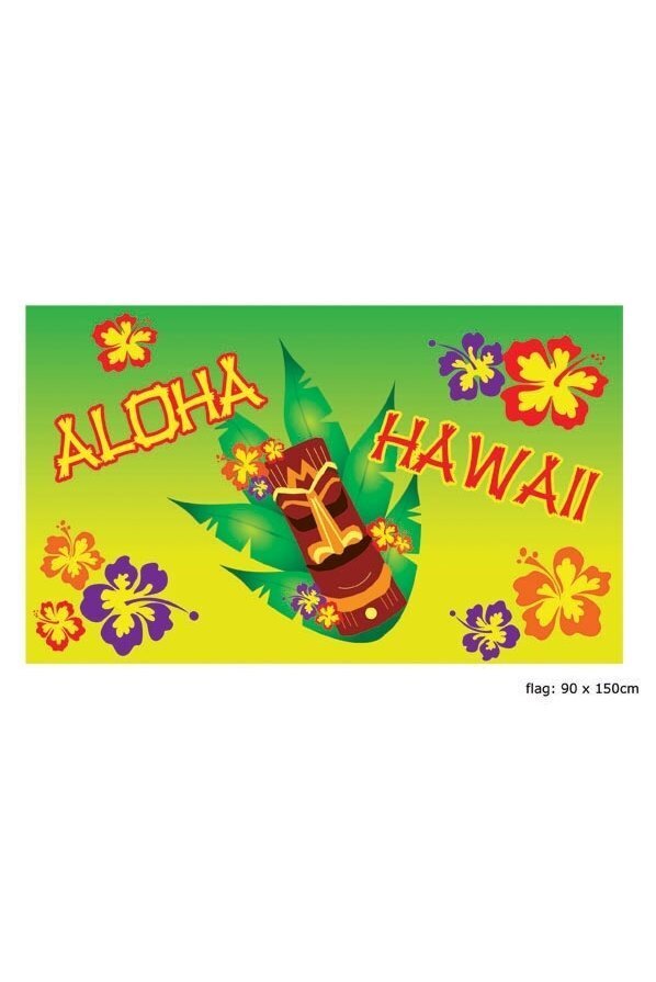 Hawaii lipp, 90x150 цена и информация | Kostüümid ja maskid | hansapost.ee