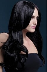 Черные волосы парик Khloe цена и информация | Костюмы и маски | hansapost.ee