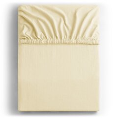 Kummiga voodilina DecoKing Jersey Amber Cream, 180x200 cm hind ja info | Voodilinad | hansapost.ee