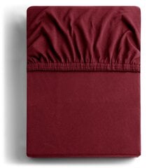 Kummiga voodilina DecoKing jersey Amber Maroon, 90x200 cm цена и информация | Простыни | hansapost.ee