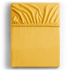 DecoKing jersey Amber Orange kummiga lina madratsi jaoks, 200x200 cm цена и информация | Простыни | hansapost.ee