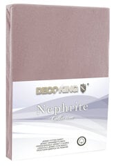 Хлопковая простыня NEPHRITE CAPPUCCINO 120-140 + 30 см цена и информация | Простыни | hansapost.ee