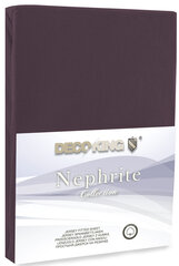 Хлопчатобумажная простыня NEPHRITE DIMGR 140-160 + 30 см цена и информация | Сетки для кроватей | hansapost.ee