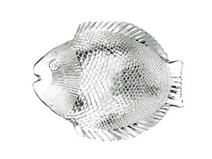 Полуглубокая тарелка Pasabahce Рыба, 26x21 см цена и информация | Посуда, тарелки, обеденные сервизы | hansapost.ee