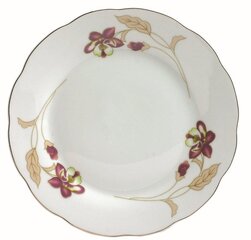 Тарелка Domotti Орхидея, 23 см цена и информация | Посуда, тарелки, обеденные сервизы | hansapost.ee