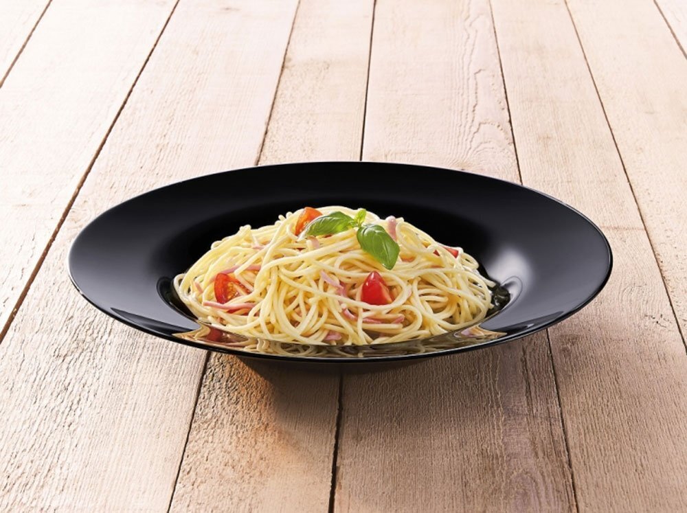 Spagetitaldrik Luminarc Pasta Friends Time, 28,5 cm, must hind ja info | Lauanõud ja nõude komplektid | hansapost.ee