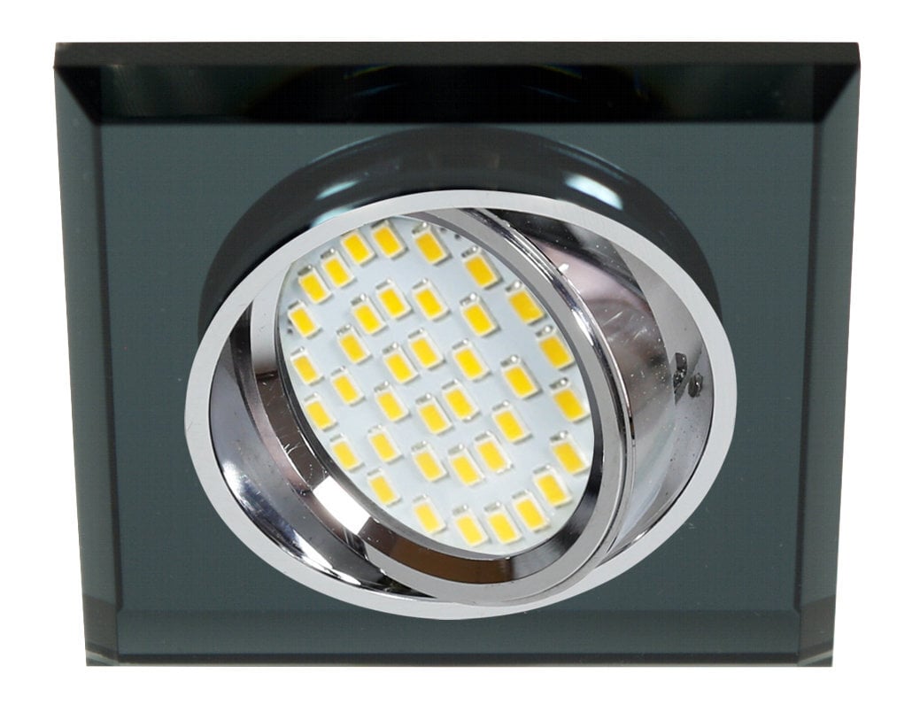Süvistatav valgusti Candellux SSU-13, kroom/must цена и информация | Süvistatavad LED valgustid | hansapost.ee