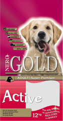 NERO GOLD сухой корм для собак "Active" с курицей и рисом 30/20 12 кг цена и информация | Сухой корм для собак | hansapost.ee
