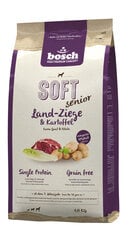 Корм для взрослых собак Bosch Petfood Plus HPC Soft+ Senior Farm Goa​t  (с домашним козьим мясом) 1 кг цена и информация | Bosch Petfood  Plus Товары для животных | hansapost.ee