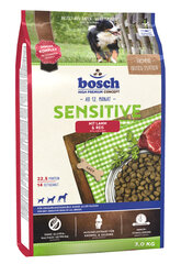 Kuivtoit koertele Bosch Sensitive Lamb & Rice (High Premium) 3kg hind ja info | Koerte kuivtoit ja krõbinad | hansapost.ee